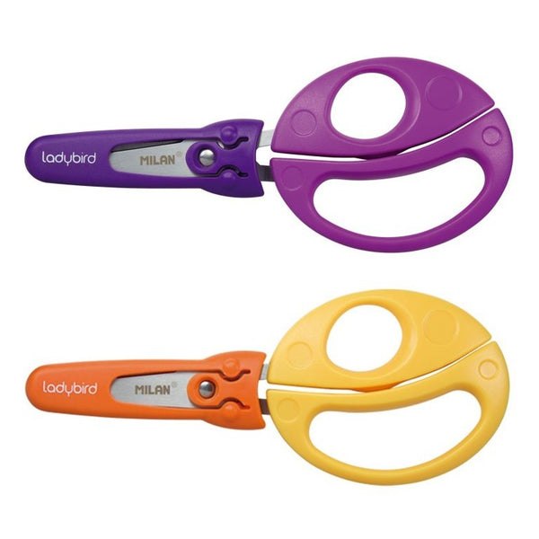 Ciseaux MILAN avec étui 15Cm Ladybird