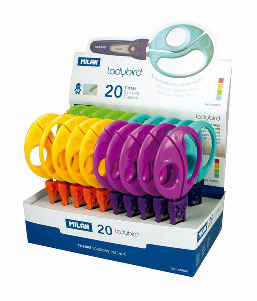 Ciseaux MILAN avec étui 15Cm Ladybird
