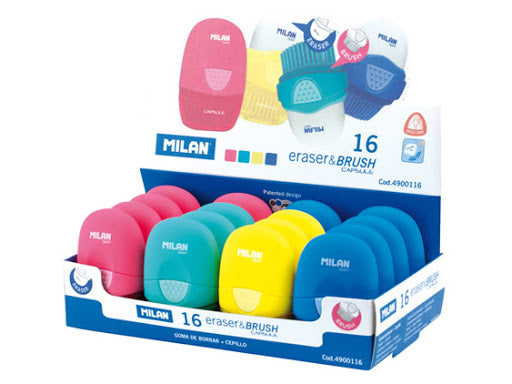 Milan Gomme et brosse "Capsule"